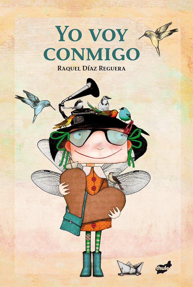 Portada de “YO VOY CONMIGO” de Raquel Díaz Requera